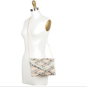 Urban Expressions Tiki Raffia Clutch/Purse